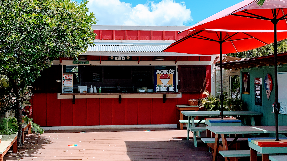 Aoki's Shave Ice in Haleiwa, HI