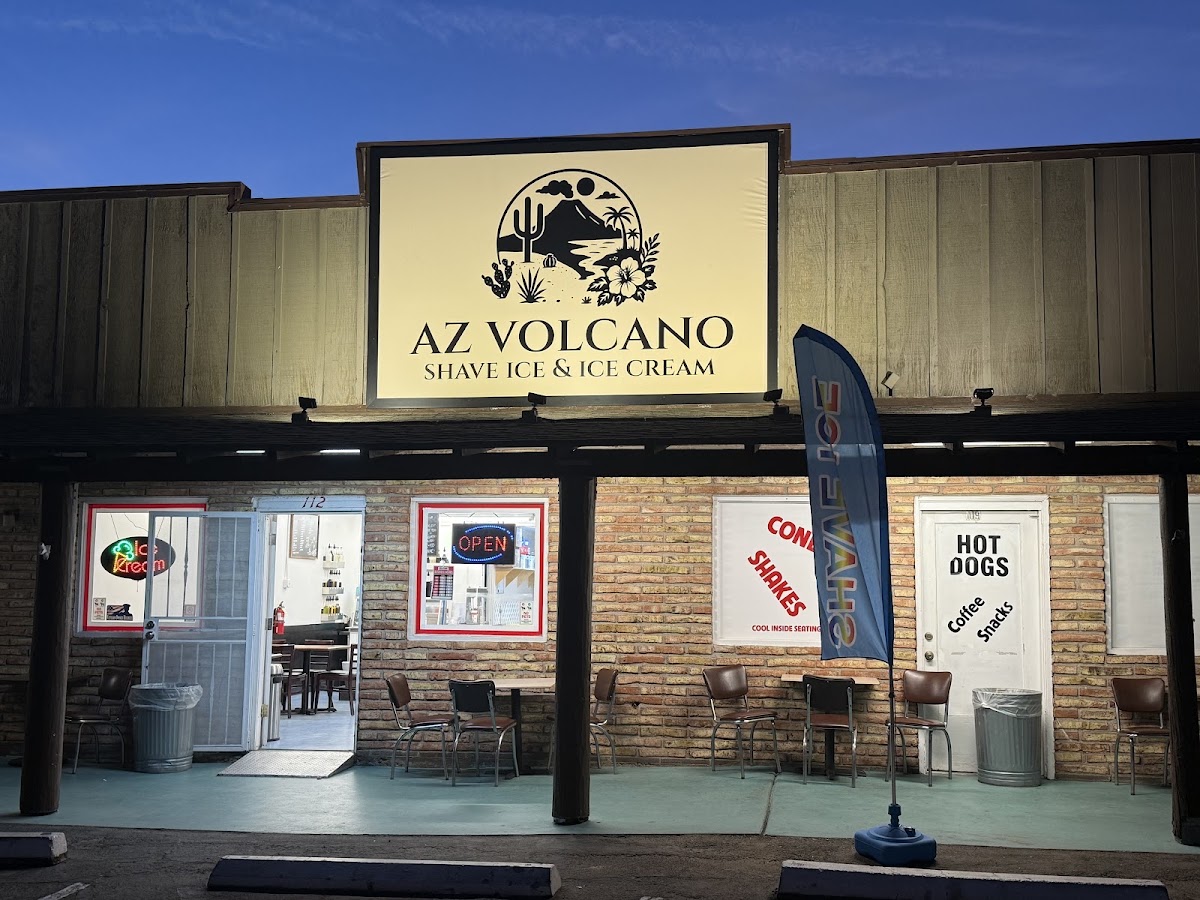 AZ VOLCANO SHAVE ICE & ICE CREAM in Apache Junction, AZ