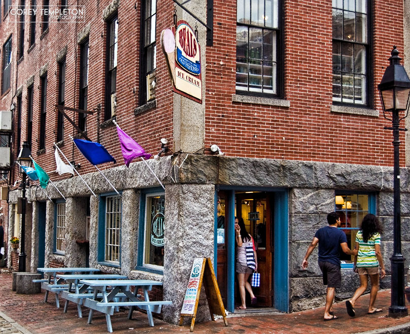 Beal's Ice Cream, Old Port Location in Portland, ME