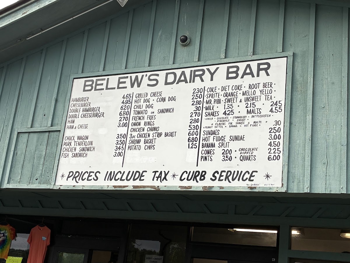 Belew's Dairy Bar photo from Google