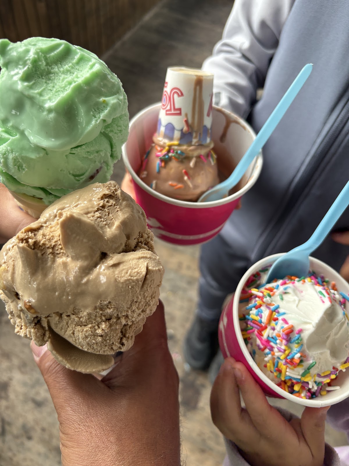 Big Cones Ice Cream in Wells River, VT