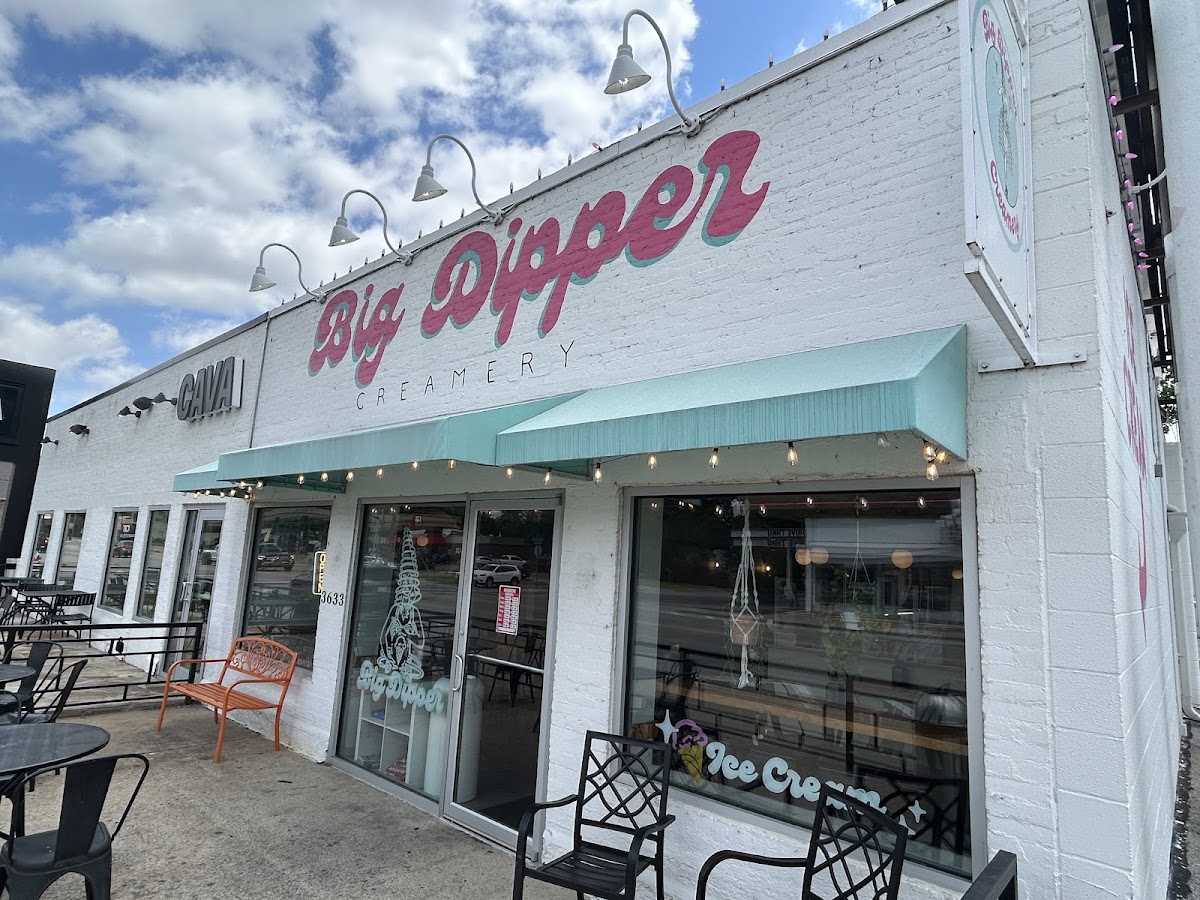 Big Dipper Creamery on Brookside in Tulsa, OK