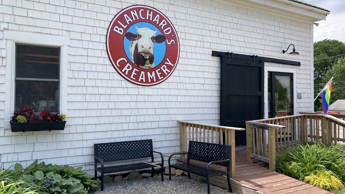 Blanchard's Creamery Homemade Ice Cream and Coffee Shop in Edgecomb, ME