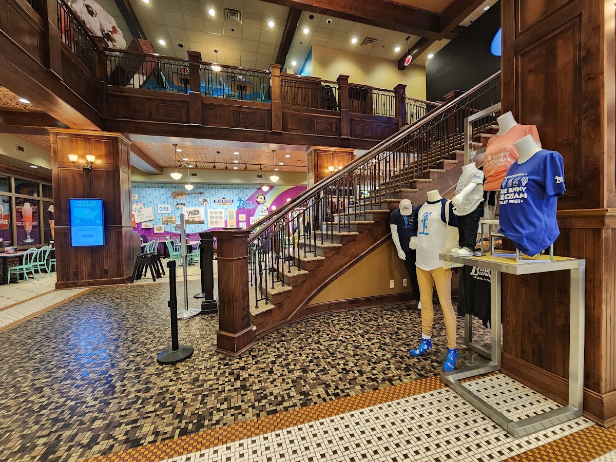 Blue Bunny Ice Cream Parlor in Le Mars, IA