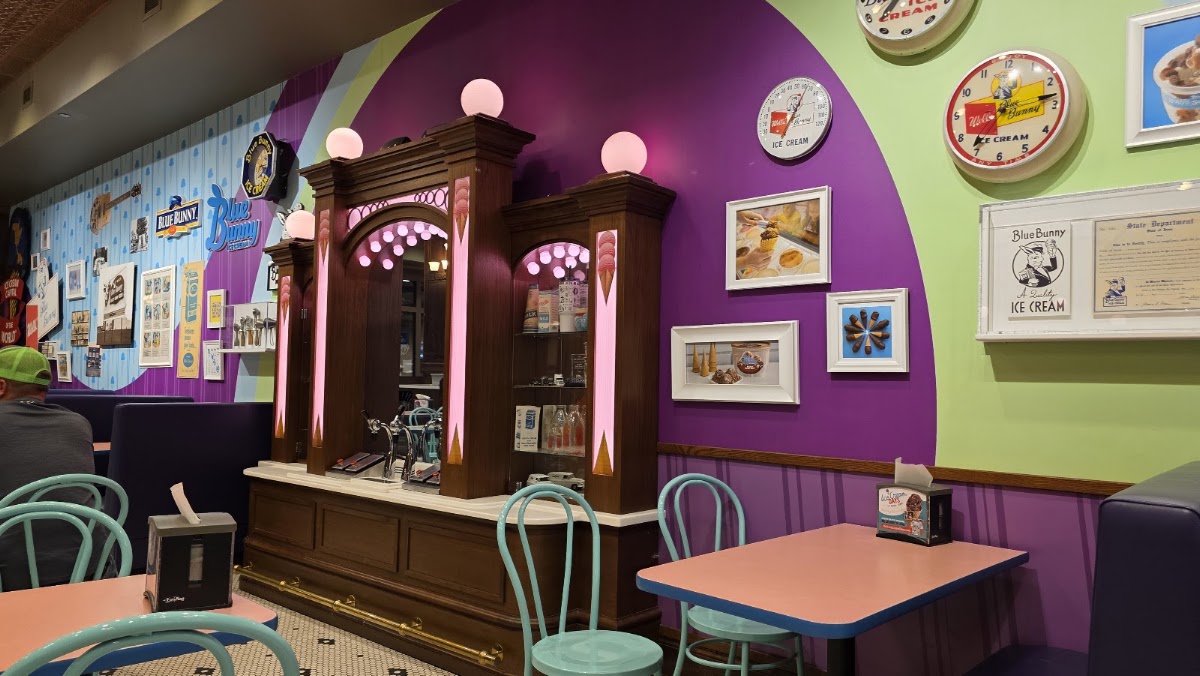 Blue Bunny Ice Cream Parlor photo from Google