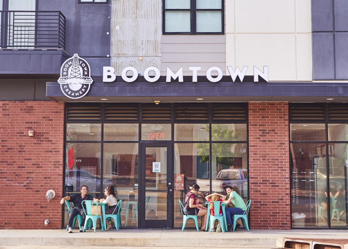 Boom Town Creamery Small Batch Ice Cream Shop in Edmond, OK