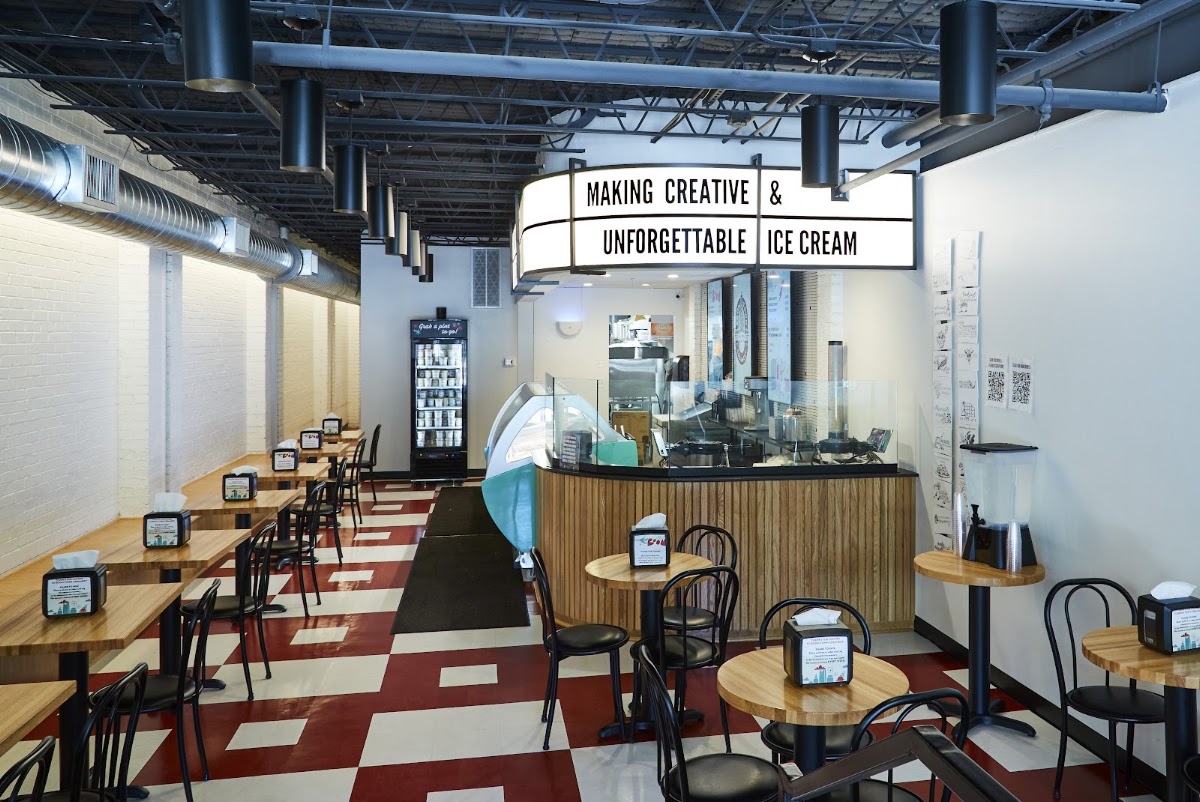 Boom Town Creamery Small Batch Ice Cream Shop in Oklahoma City, OK