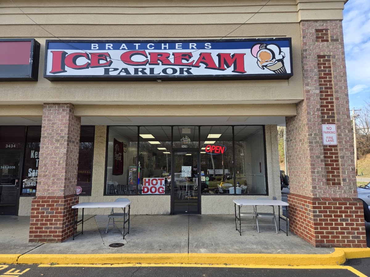Bratcher's Ice Cream Parlor in Roanoke, VA