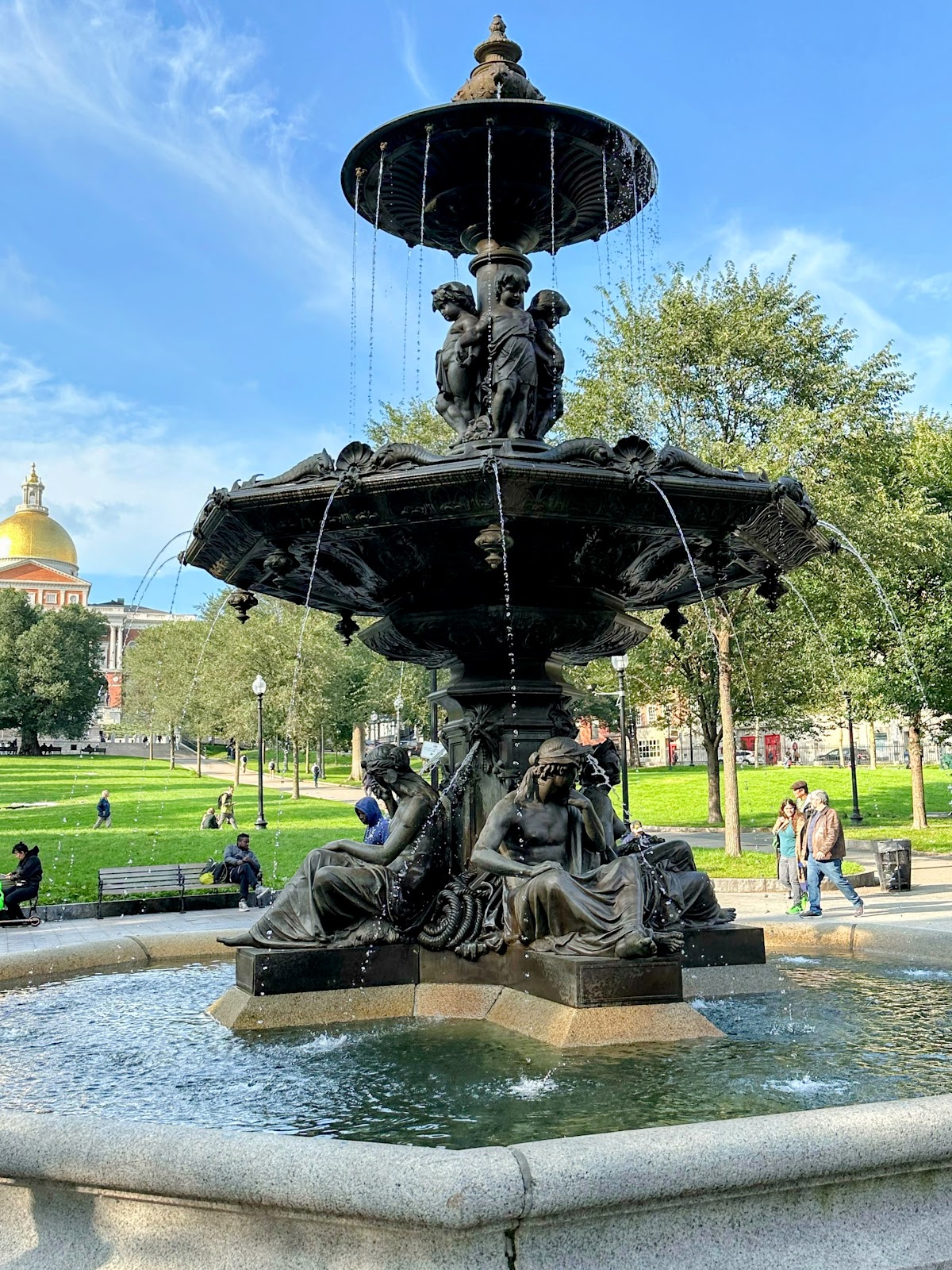 Brewer Fountain photo from Google