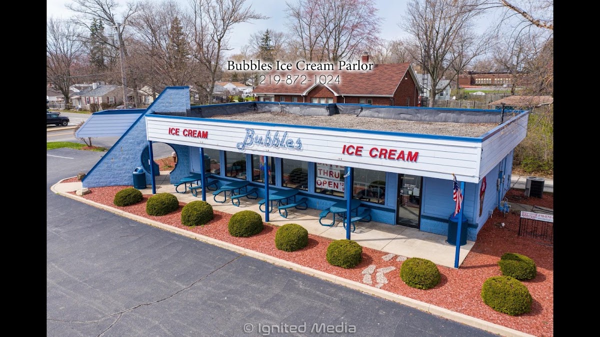 Bubbles Ice Cream Parlor in Michigan City, IN