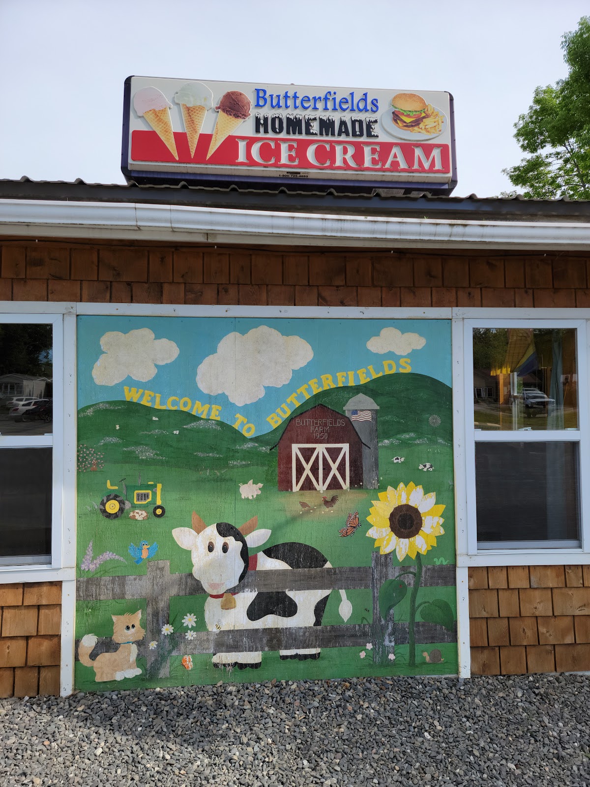 Butterfield's Ice Cream in Dover-Foxcroft, ME