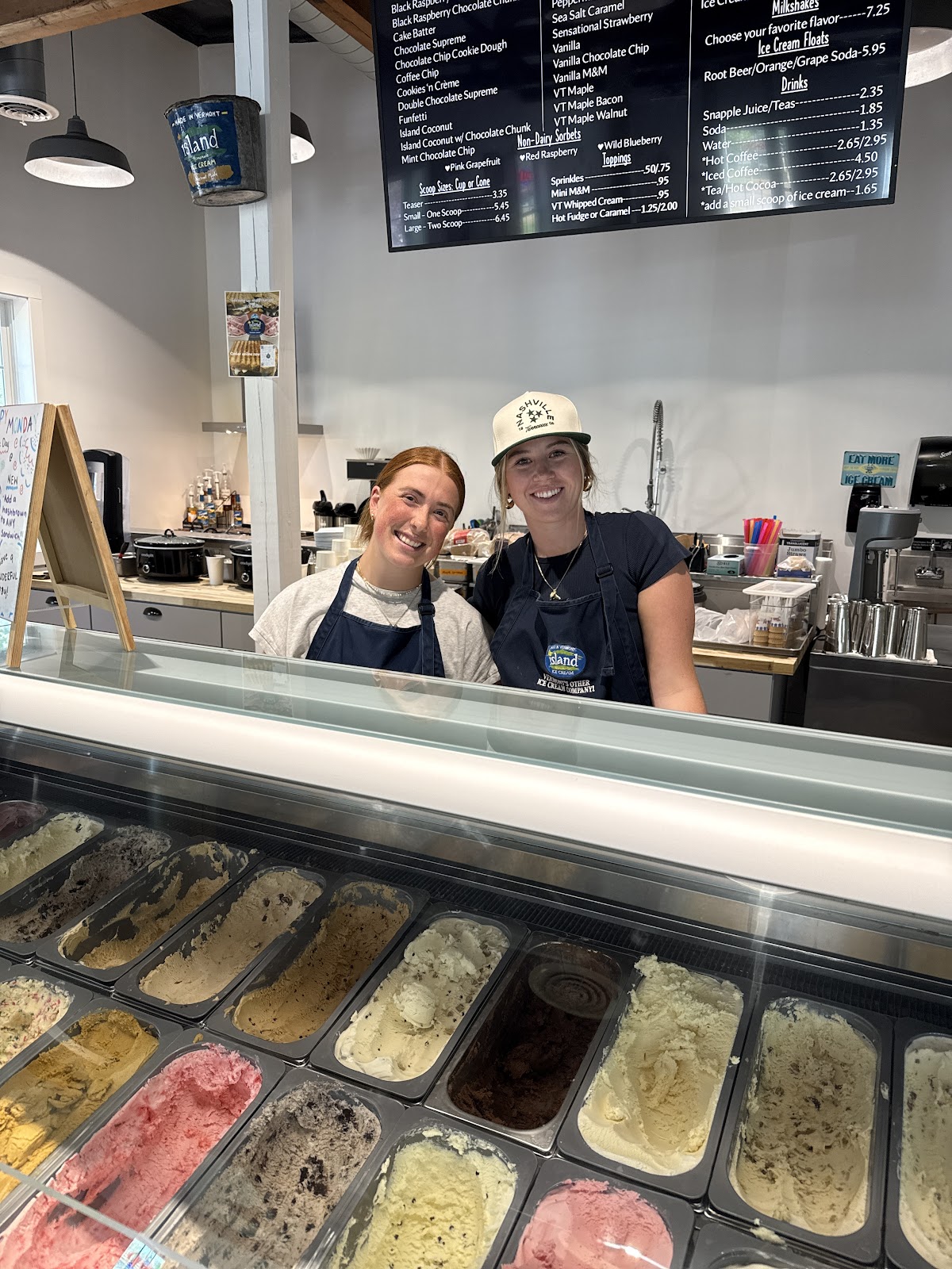Cafe at Island Homemade Ice Cream Scoop Shop photo from Google