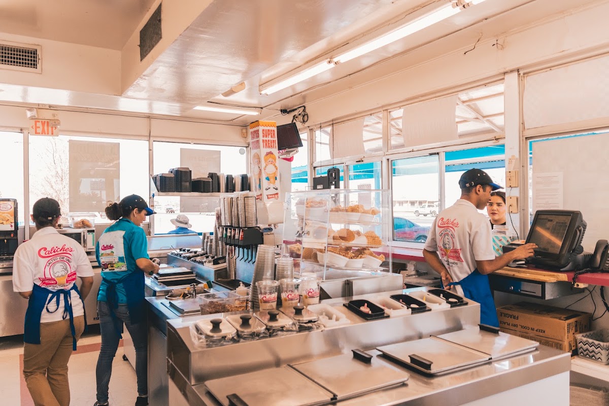 Caliche's Frozen Custard in Las Cruces, NM