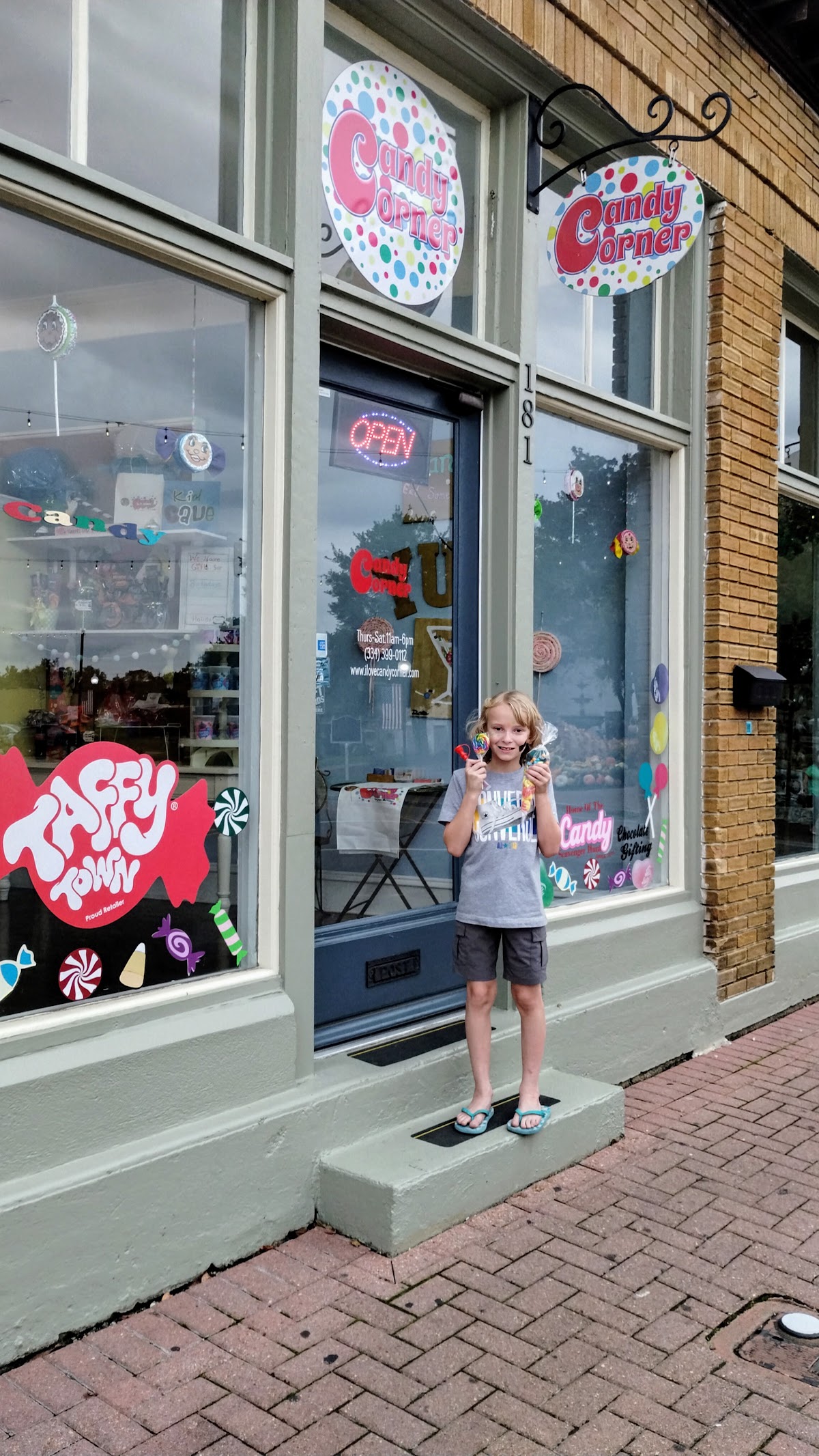 Candy Corner Candy Store “Prattville’s Little Candy Shop” in Prattville, AL