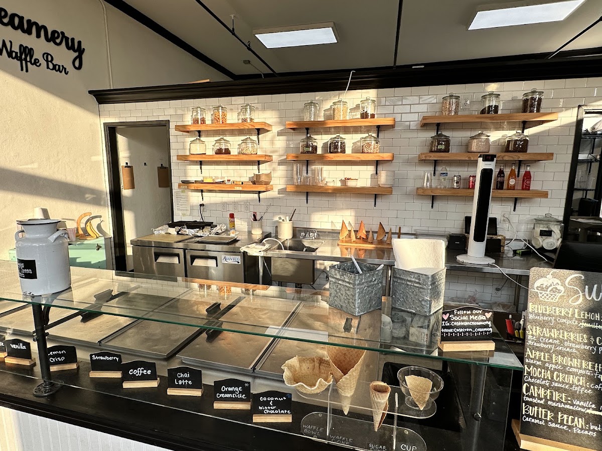 CAST IRON CREAMERY - Scoop Shop & Waffle Bar photo from Google