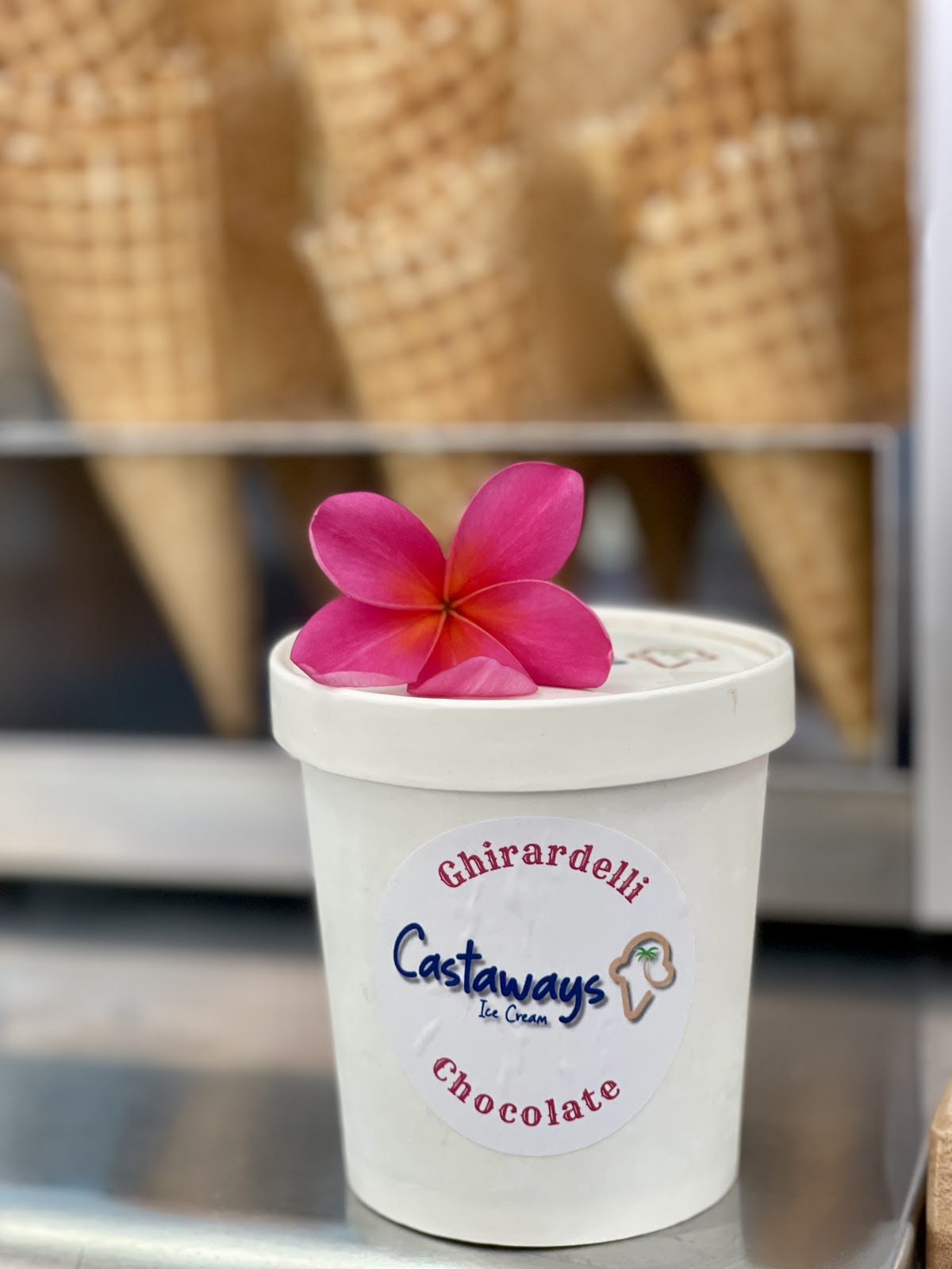 Castaways Ice Cream--Moiliili photo from Google