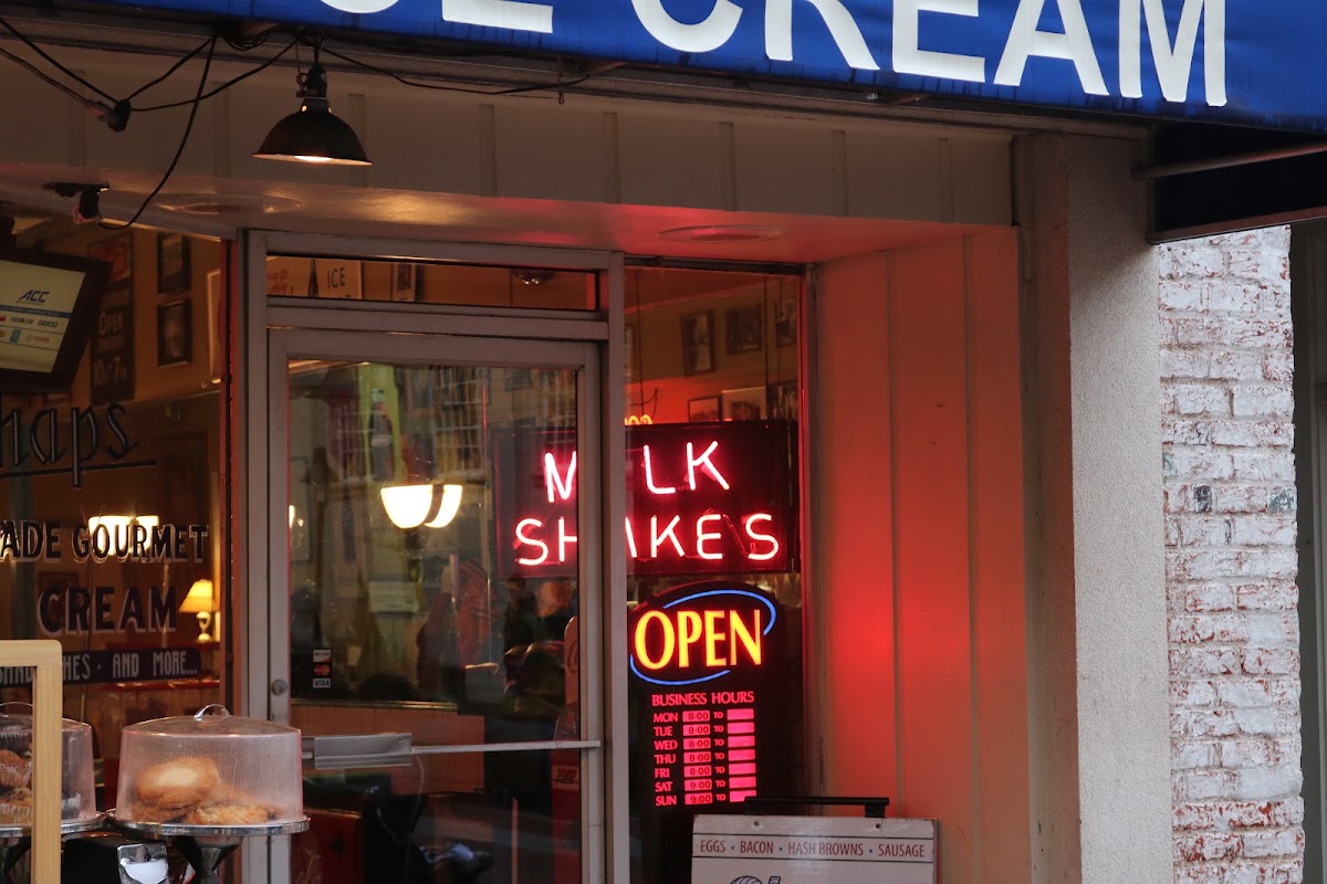 Chaps Ice Cream in Charlottesville, VA