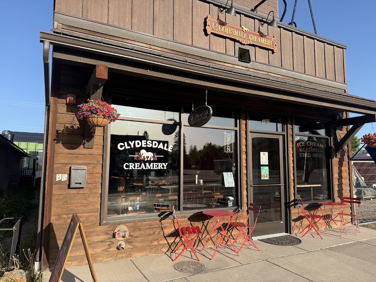 Clydesdale Creamery in Whitefish, MT
