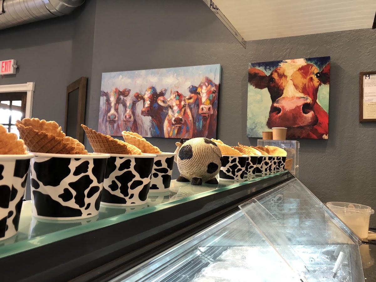 Cobblestone Creamery in Medicine Park, OK