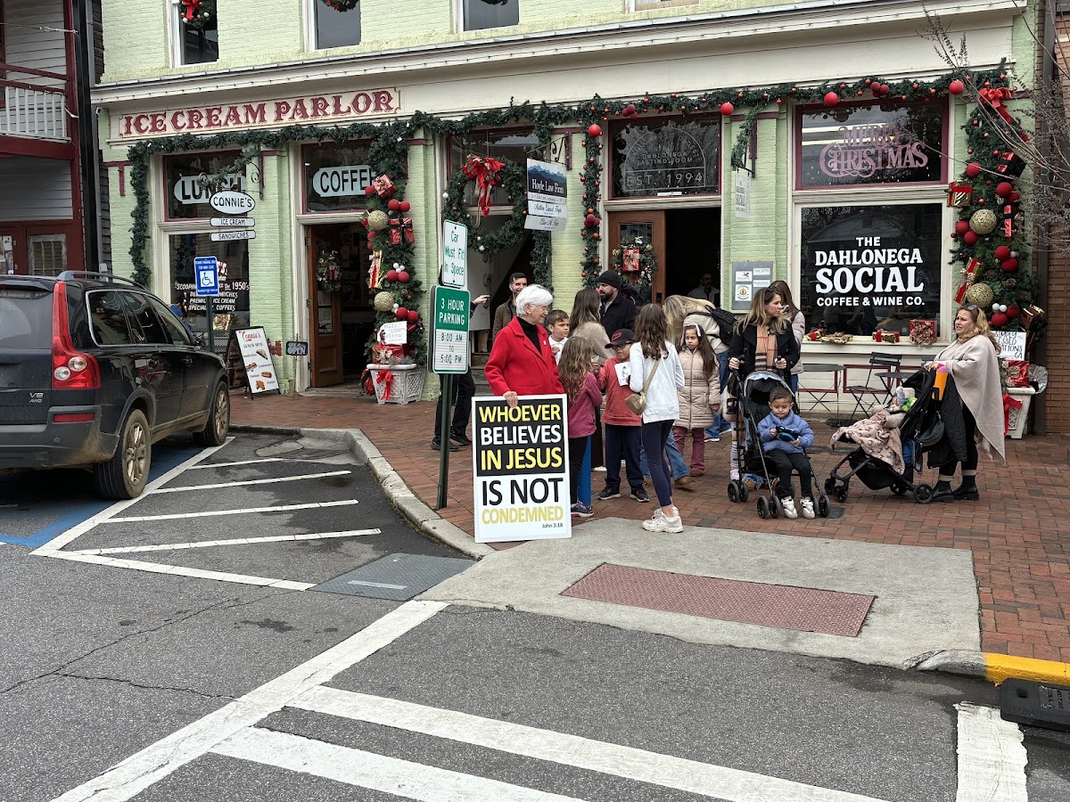 Connie's Ice Cream Parlor in Dahlonega, GA