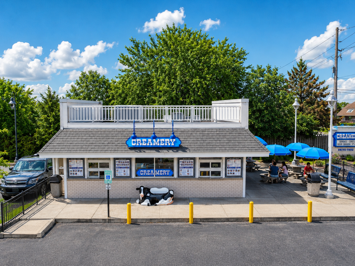 Creamery Ice Cream in Orland Hills, IL