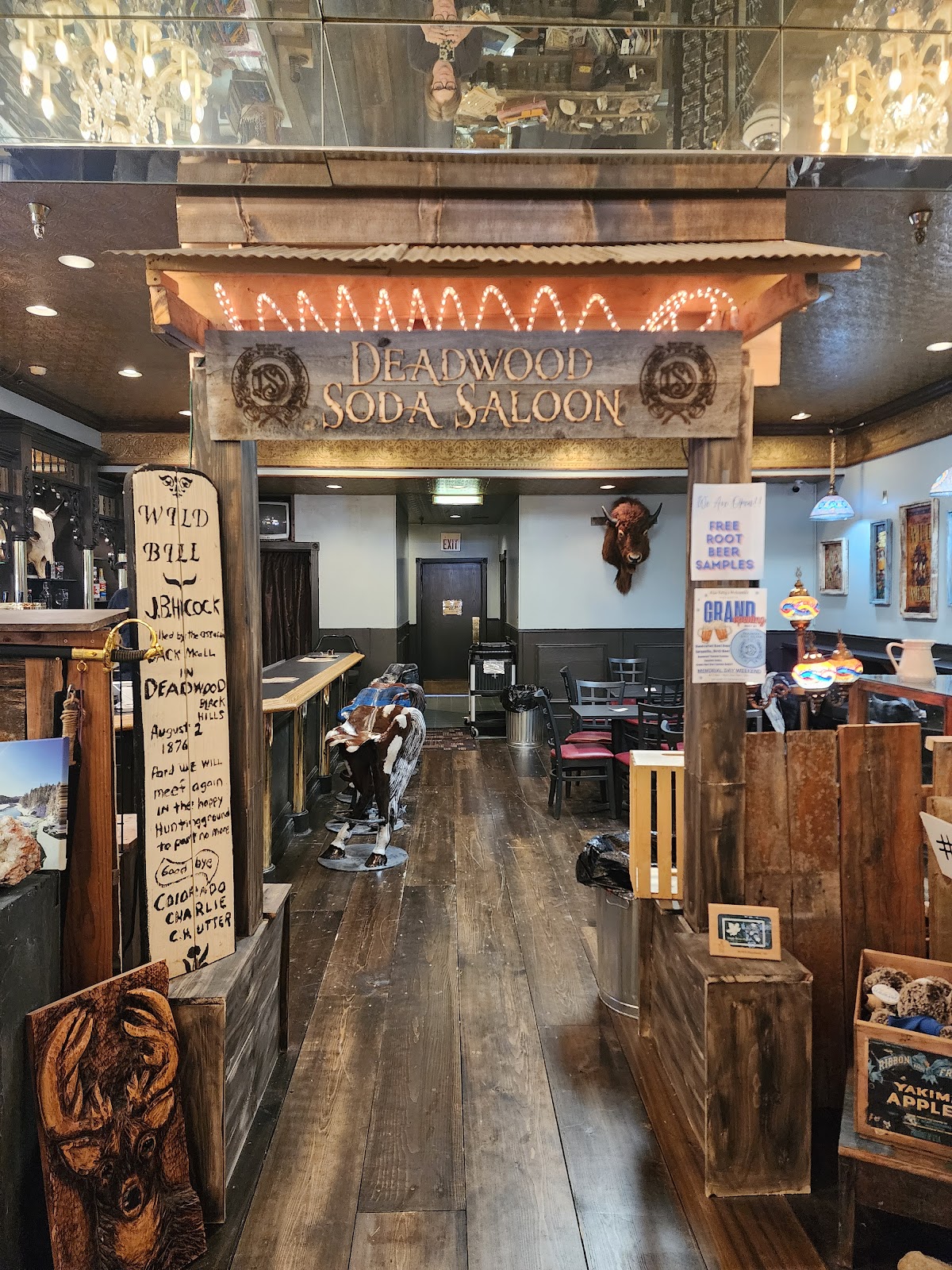 Deadwood Soda Saloon in Deadwood, SD