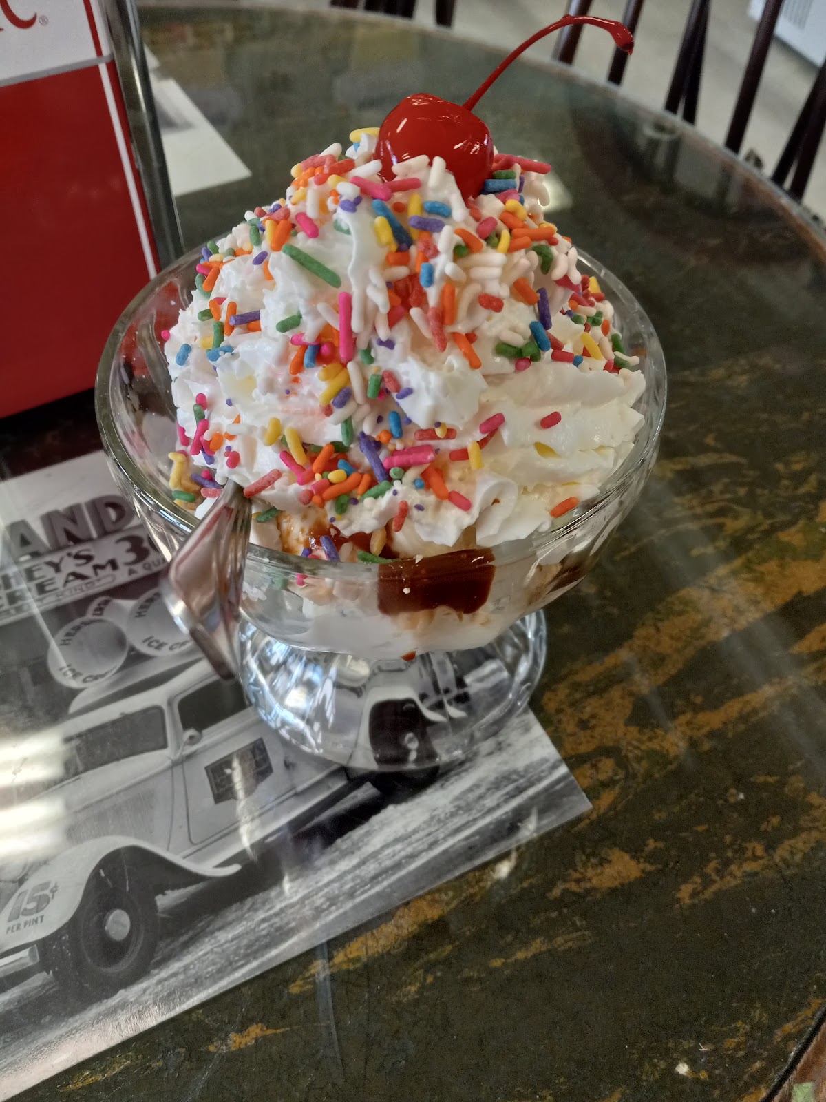 Eckels Ice Cream Fountain photo from Google
