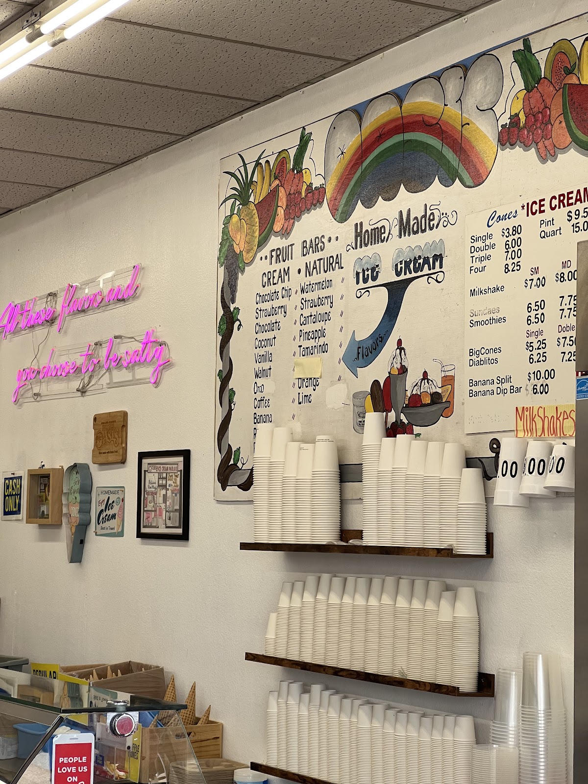 Famous Oasis Ice Cream Parlor photo from Google