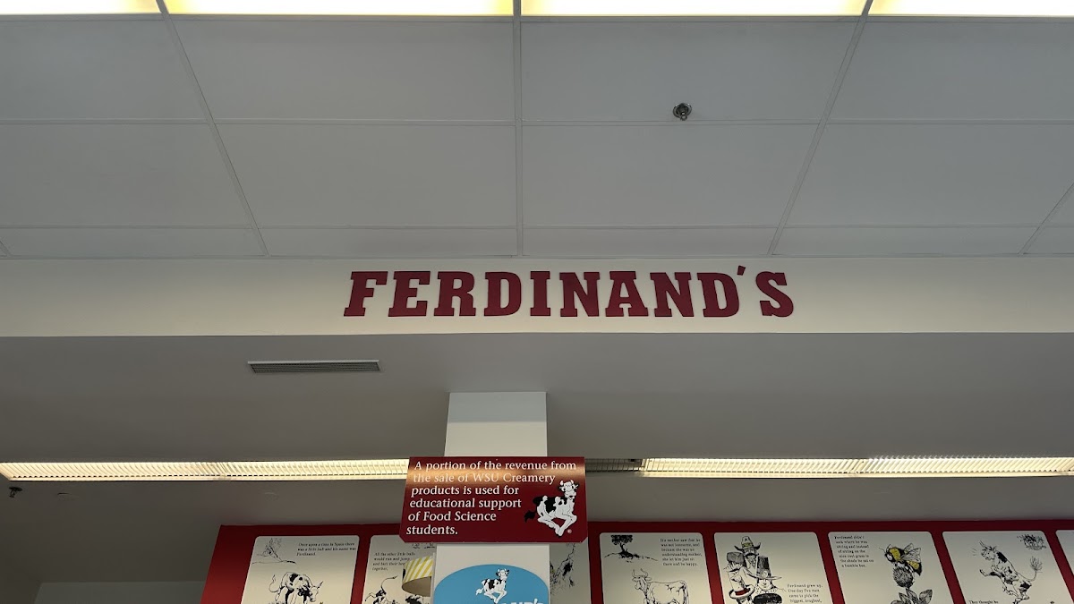 Ferdinand's Ice Cream Shoppe in Pullman, WA