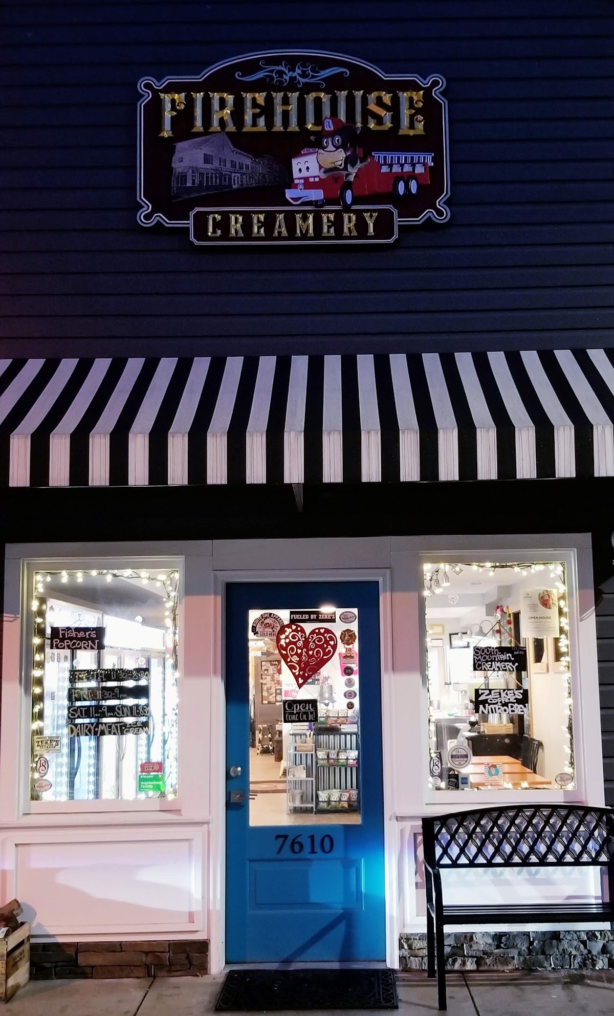 Firehouse Creamery in Sykesville, MD