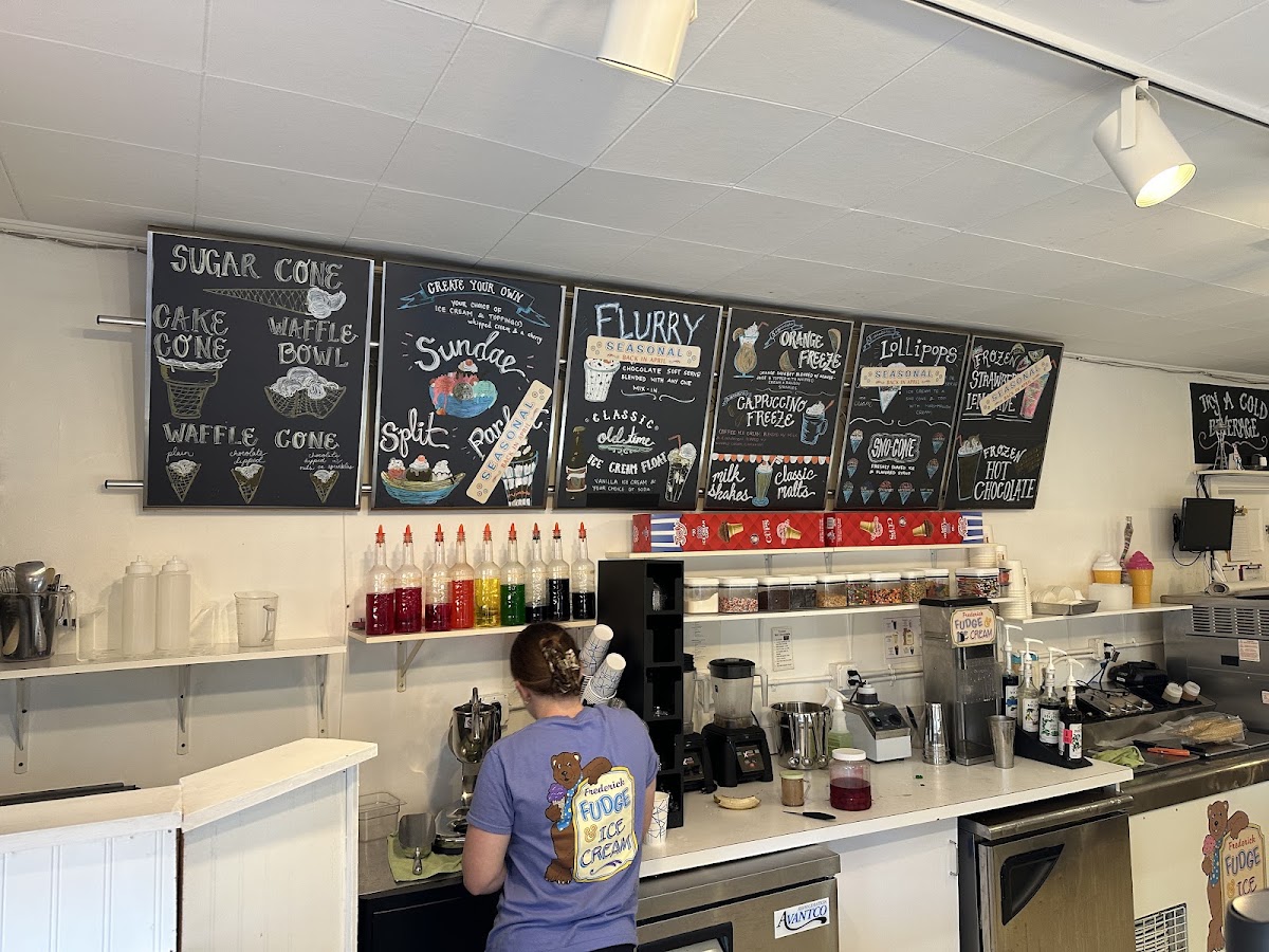 Frederick Fudge & Ice Cream Co photo from Google