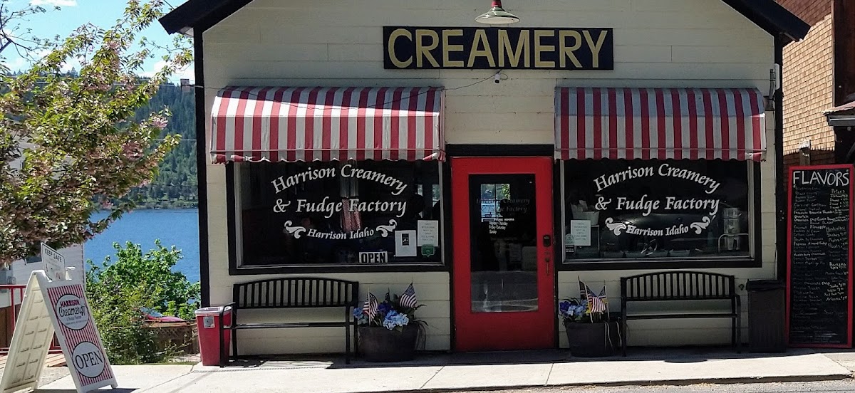 Harrison Creamery and Fudge Factory in Harrison, ID