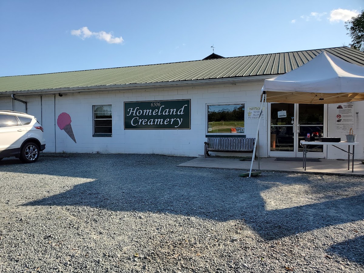 Homeland Creamery in Julian, NC