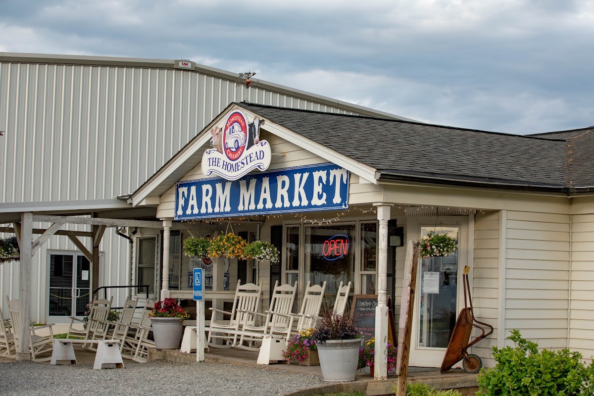 Homestead Creamery in Wirtz, VA