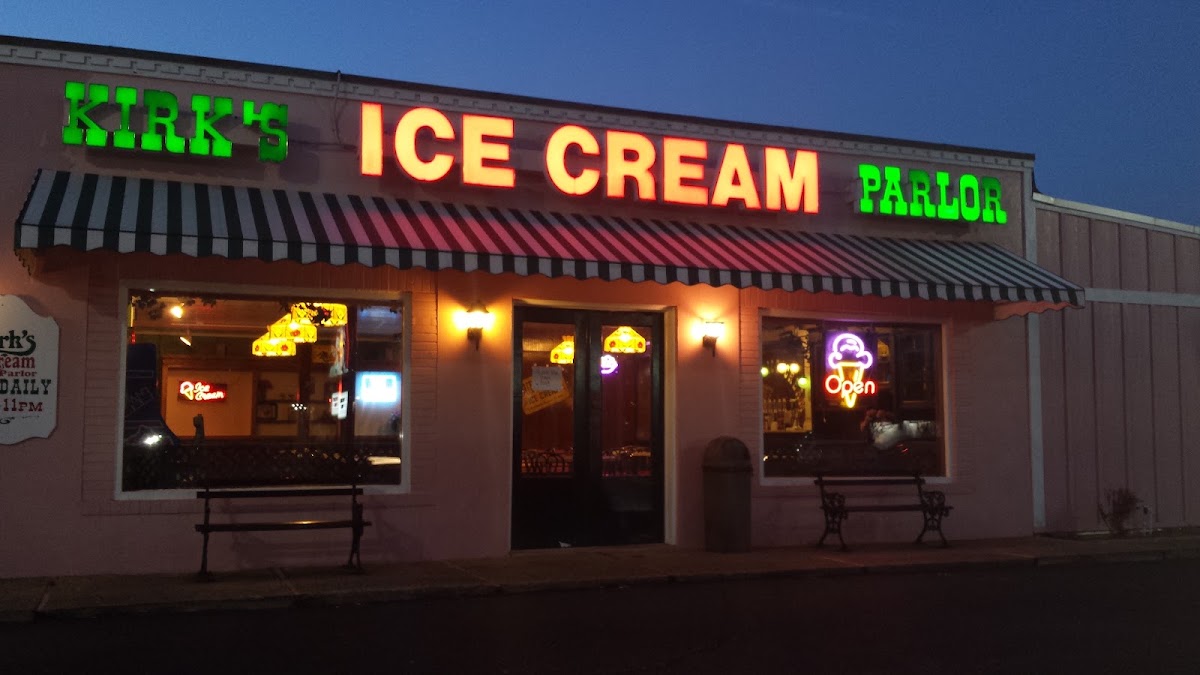 Kirk's Ice Cream Parlor in Myrtle Beach, SC