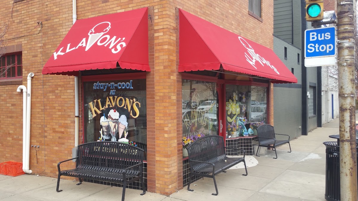Klavon's Ice Cream Parlor in Pittsburgh, PA