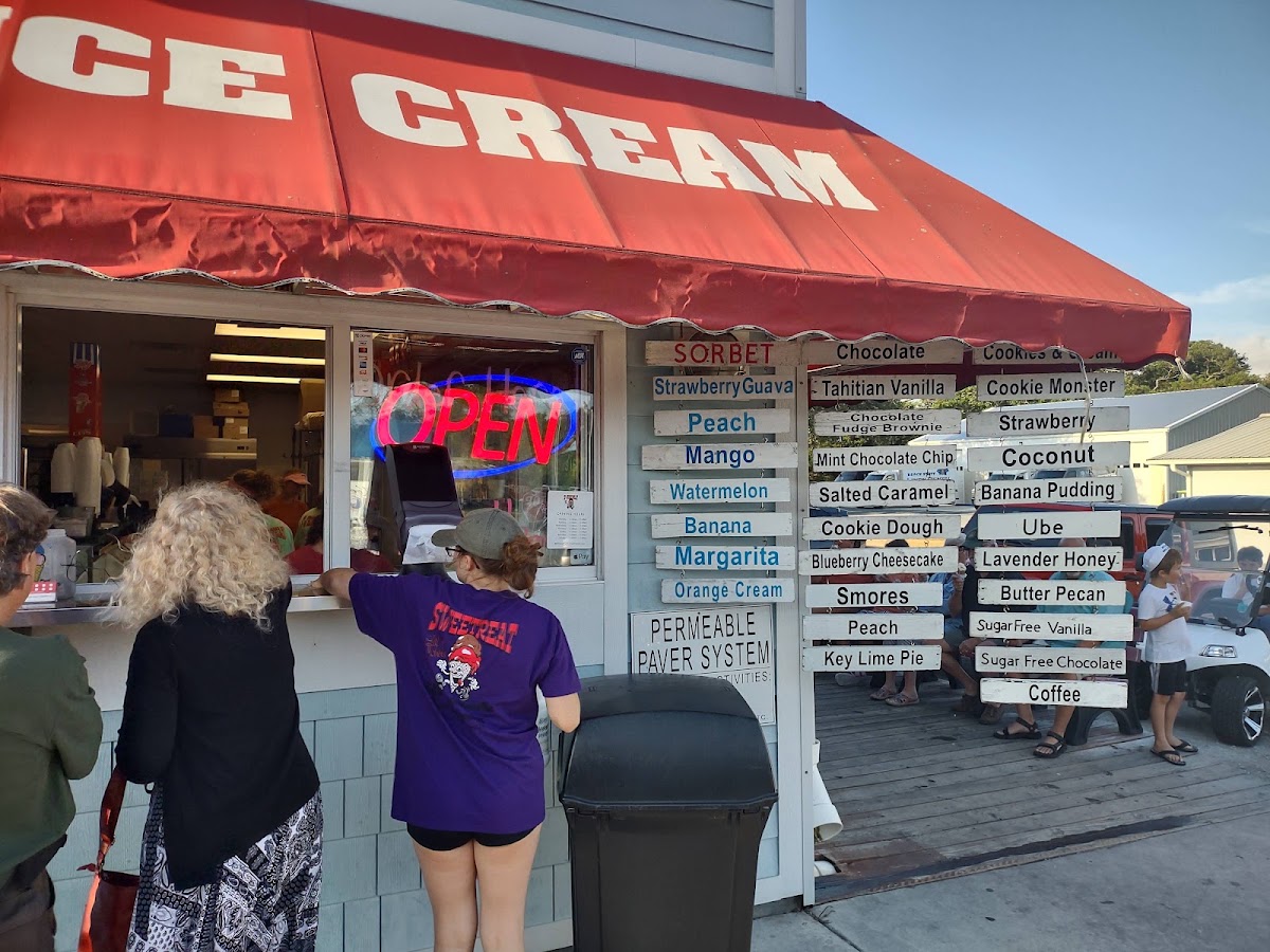 Lil & John's Sweetreat Ice Cream Parlor in Oak Island, NC