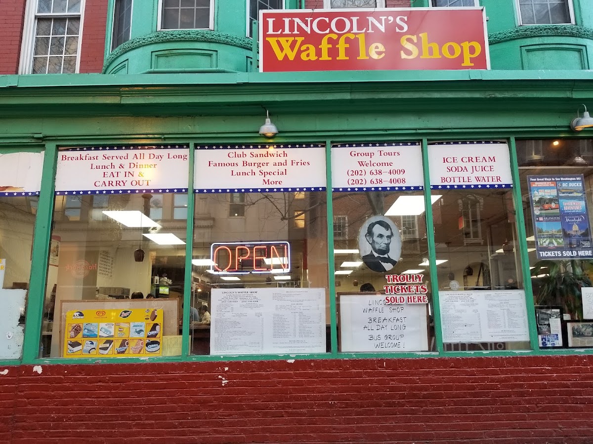 Lincoln's Waffle Shop in Washington, DC