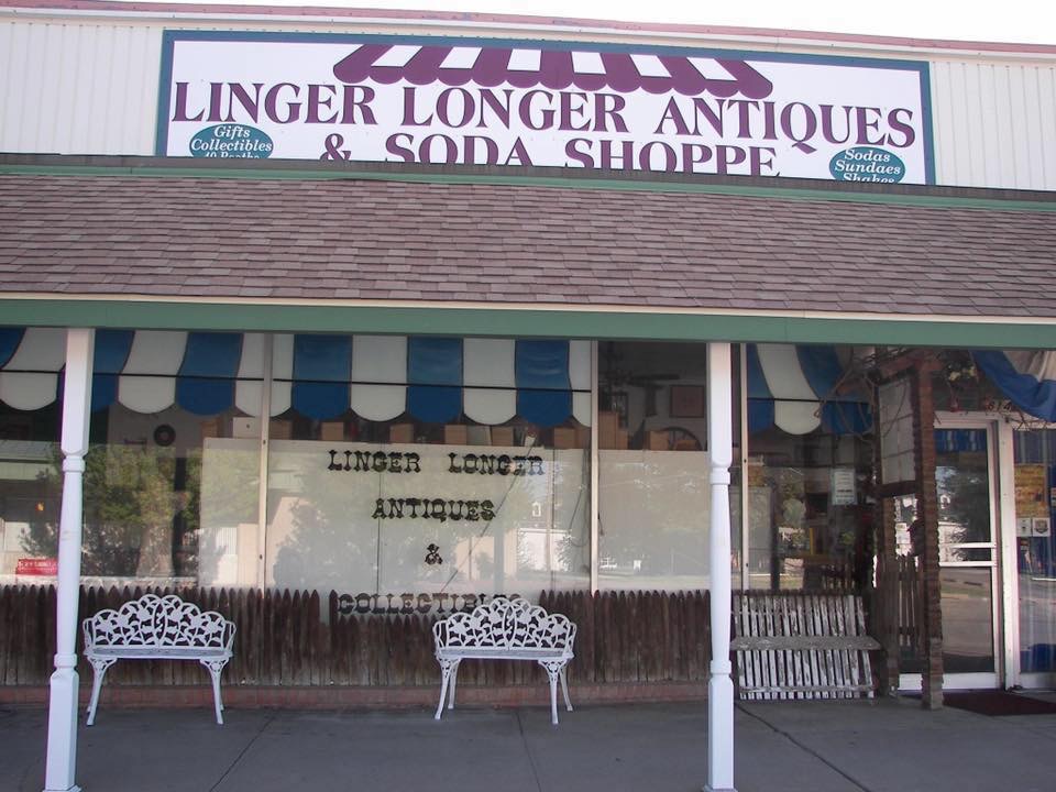 Linger Longer Antiques LLC & Old Fashioned Soda Fountain in Dewey, OK