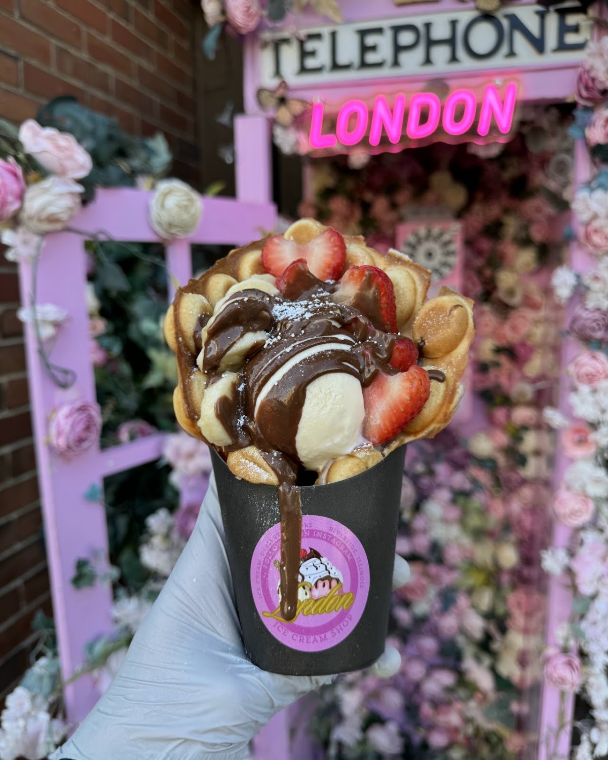 London Ice Cream Shop photo from Google