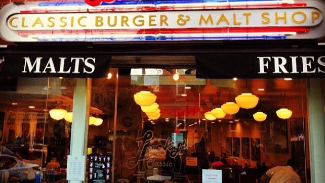 Lucky's Classic Burger & Malt Shop in Stamford, CT