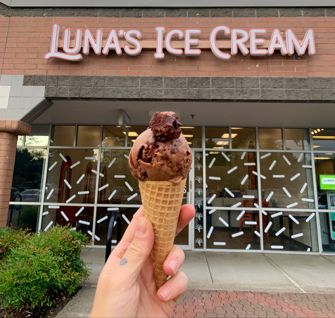 Luna's Ice Cream in Milwaukie, OR