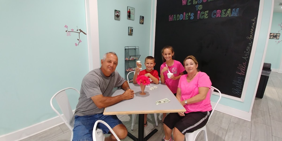 Maddie's Ice Cream in Brusly, LA