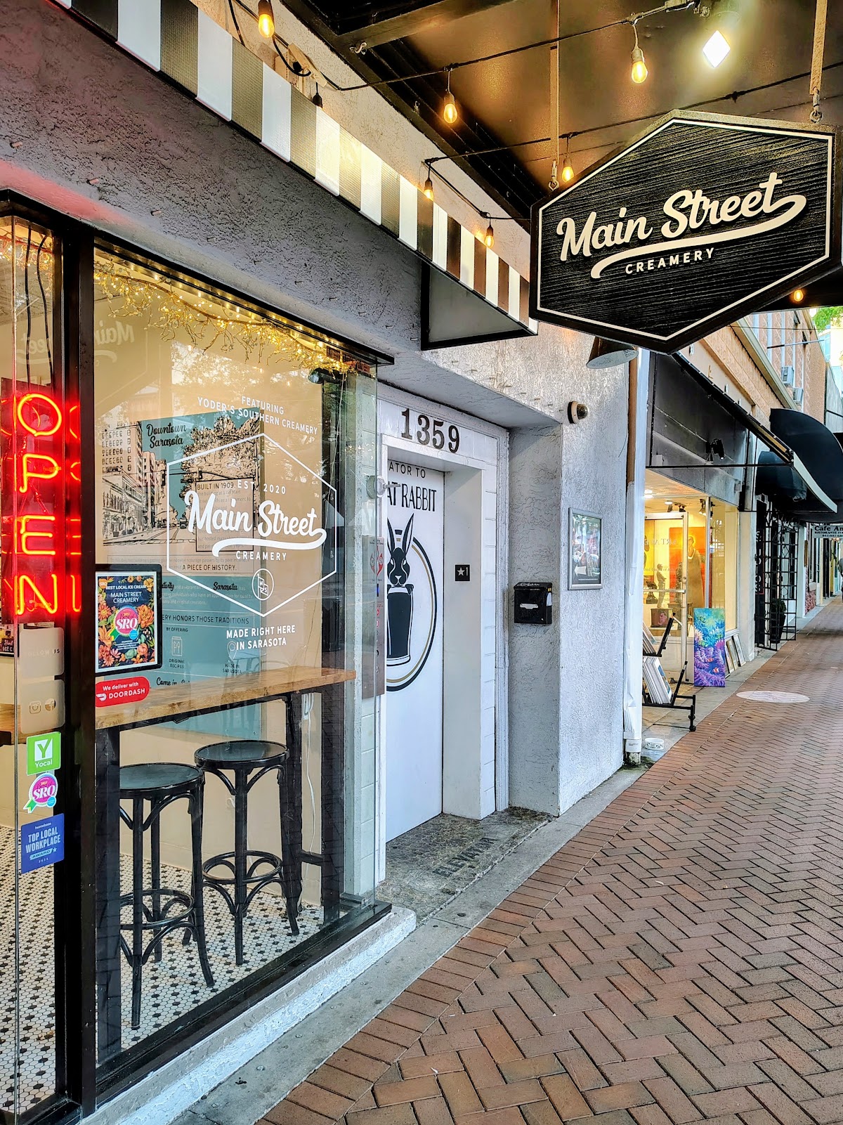 Main Street Creamery in Sarasota, FL