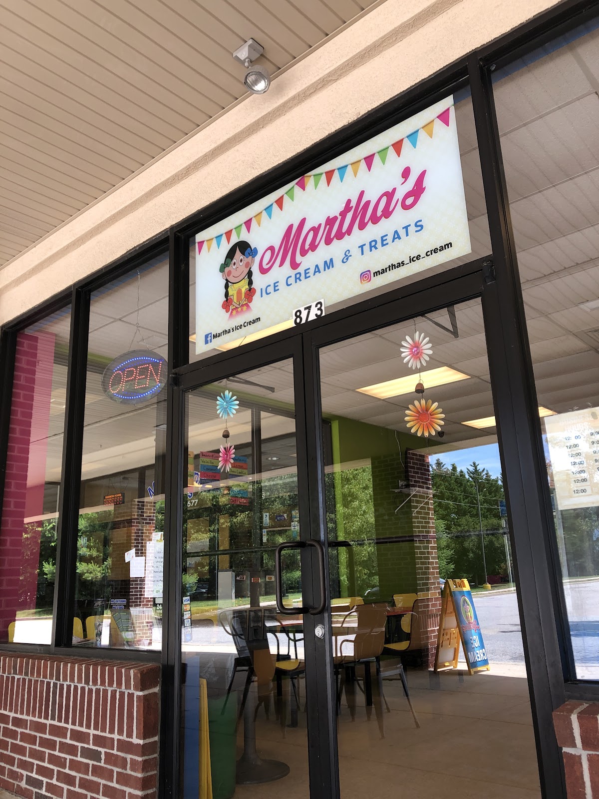 Martha´s Ice Cream in Middletown, DE