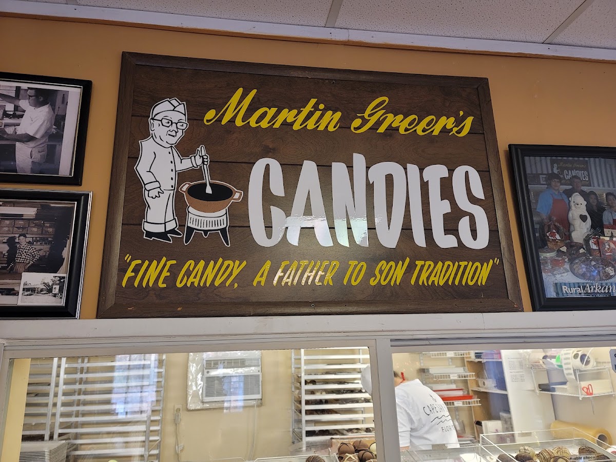 Martin Greer's Candies in Garfield, AR
