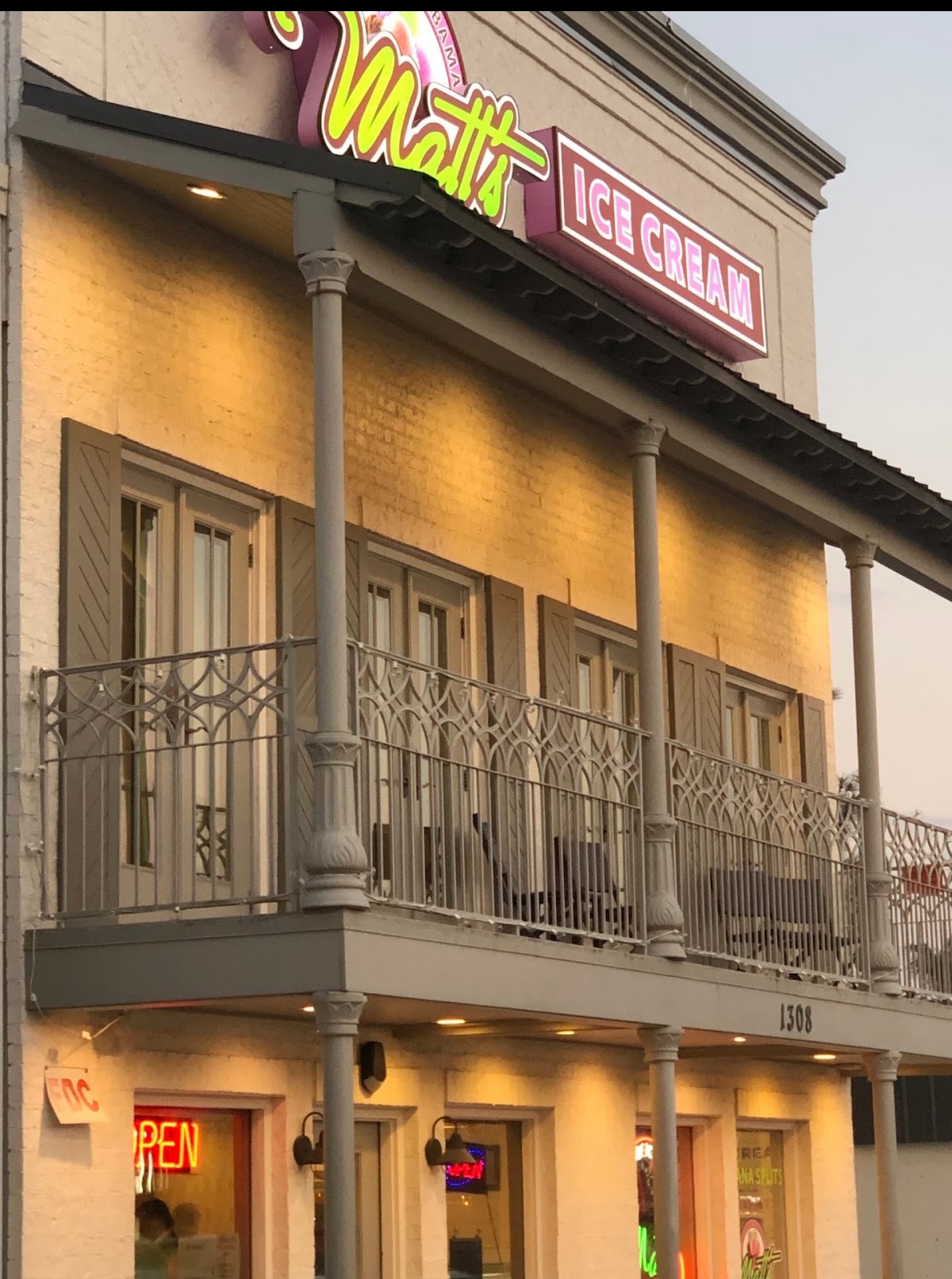 Matt's Homemade Ice Cream in Gulf Shores, AL