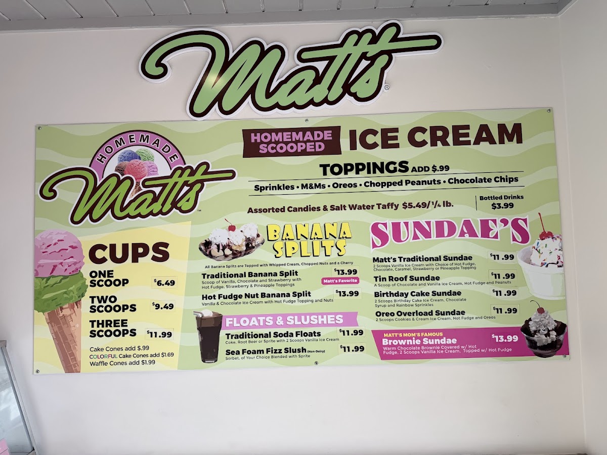 Matt's Homemade Ice Cream photo from Google