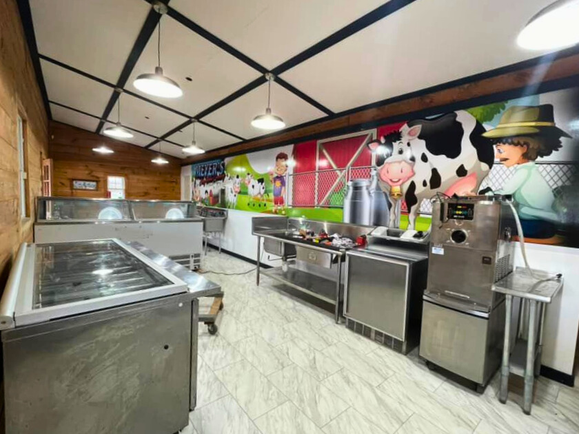 Meyer's Crazy Hollow Creamery in North Franklin, CT