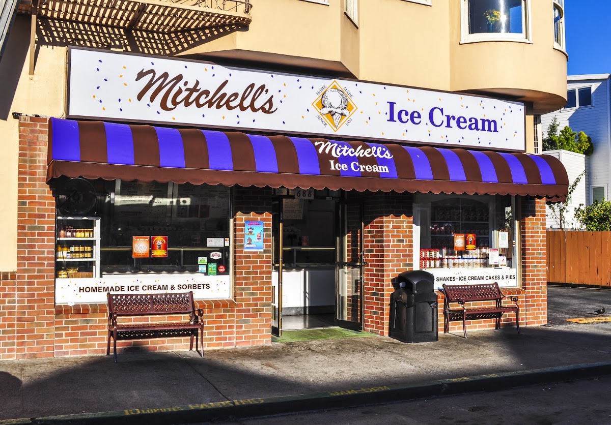 Mitchell's Ice Cream in San Francisco, CA